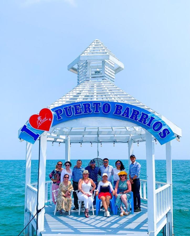 Restaurante Y Hotel “La Pesca” Puerto Barrios Eksteriør bilde